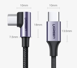 Ugreen кабель, USB Тип C - USB Тип C, 2 м цена и информация | Кабели для телефонов | 220.lv