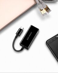 Интернет-адаптер Ugreen USB Type C 1000 Мбит/с цена и информация | Адаптеры и USB разветвители | 220.lv