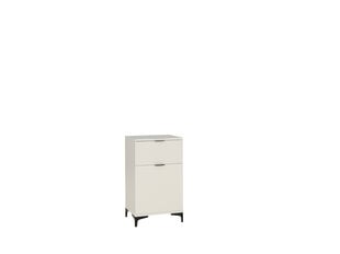 Skapis ADRK Furniture LEN01, balts цена и информация | Шкафчики в гостиную | 220.lv