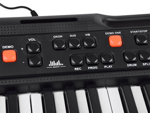 Синтезатор с микрофоном, SD-S850, 61 клавиша цена и информация | Развивающие игрушки | 220.lv