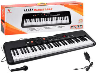 Синтезатор с микрофоном, SD-S850, 61 клавиша цена и информация | Развивающие игрушки | 220.lv