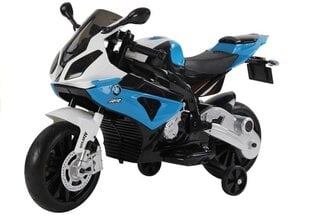 Elektriskais motocikls BMW, zils cena un informācija | Bērnu elektroauto | 220.lv