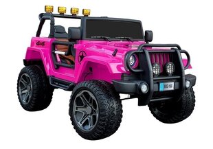 Vienvietīgs elektromobilis Jeep WXE-1688, rozā cena un informācija | Bērnu elektroauto | 220.lv