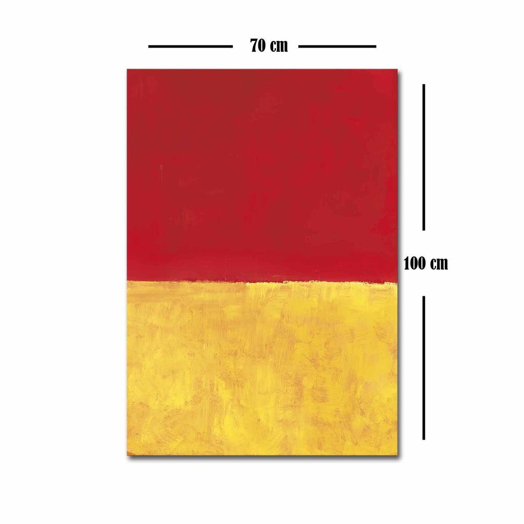 Reprodukcija uz audekla Divas krāsas cena un informācija | Gleznas | 220.lv