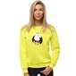 Dzeltens sieviešu džemperis ar kapuci "Lama" JS/W01-45589-XXL cena un informācija | Jakas sievietēm | 220.lv