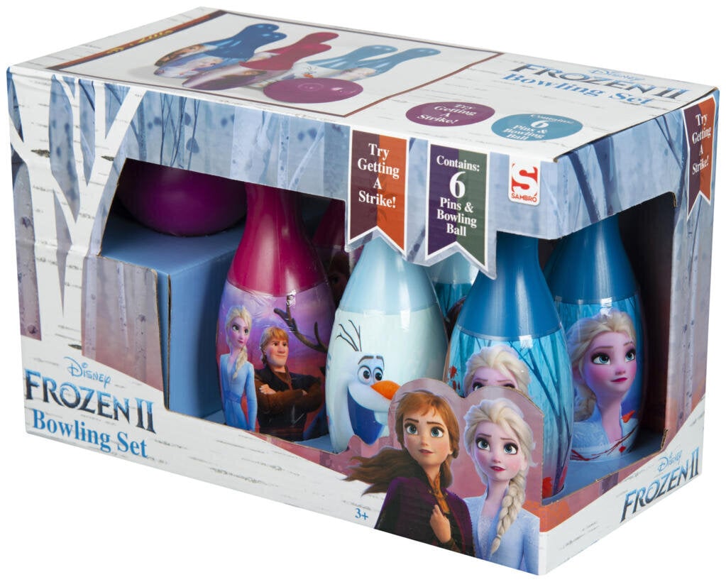 Boulinga komplekts Ice Party (Frozen) cena un informācija | Rotaļlietas meitenēm | 220.lv