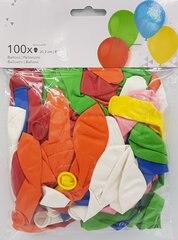 Apaļie baloni Ø 20 cm, 100 gab. cena un informācija | Baloni | 220.lv