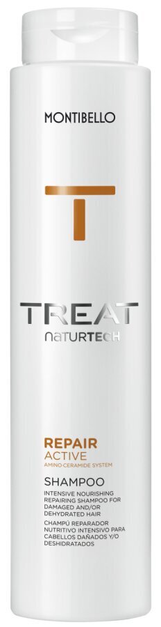 Montibello TREAT NaturTech Repair Active barojošs matu šampūns (300ml) cena un informācija | Šampūni | 220.lv