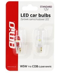 LED STANDARD T10 W5W 12xSMD 2835 12V spuldzes 4 gab. цена и информация | Автомобильные лампочки | 220.lv
