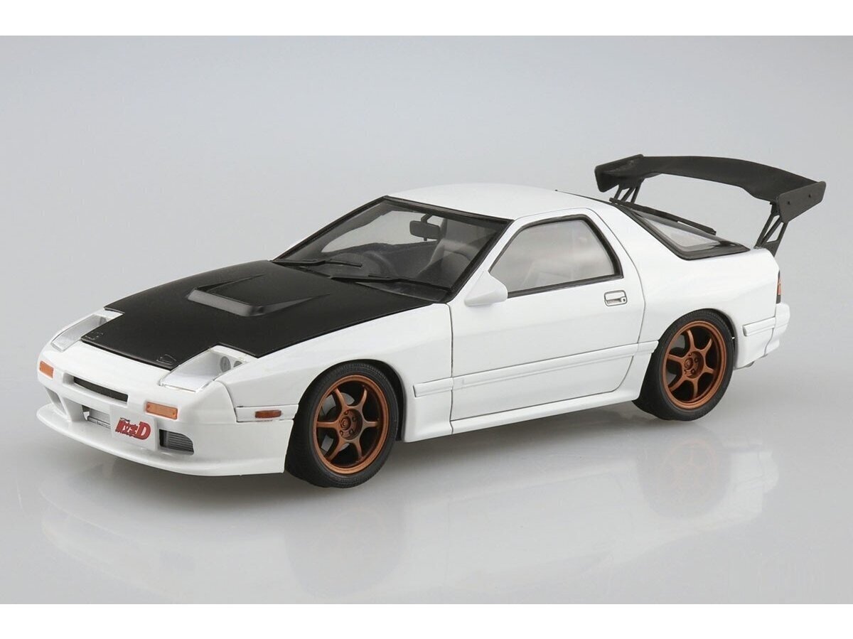 Aoshima - Initial D Takahashi Ryosuke FC3S RX-7 Mazda (Hakone Confrontation Specifications), 1/24, 05962 cena un informācija | Konstruktori | 220.lv