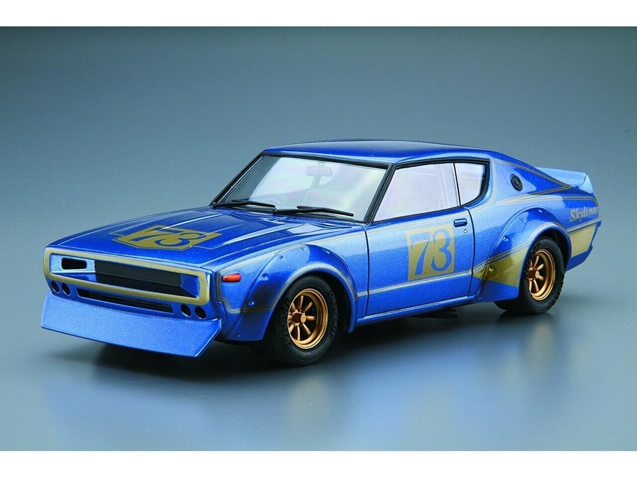 Aoshima - Nissan Skyline 2000GT-R KPGC110 Mythical Ken & Mary Racing #73, 1/24, 06104 цена и информация | Konstruktori | 220.lv