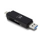 Karšu lasītājs Ewent FLTLFL0084 USB 3.1 Gen 1 цена и информация | Adapteri un USB centrmezgli | 220.lv