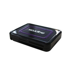 Electroniskais ID Lasītājs approx! APPCRDNIB USB 2.0 Melns цена и информация | Адаптеры и USB разветвители | 220.lv