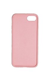 Силиконовый чехол «SoundBerry» pозовый Full protection + защитное стекло для iPhone 7/8, белый цена и информация | Защитные пленки для телефонов | 220.lv