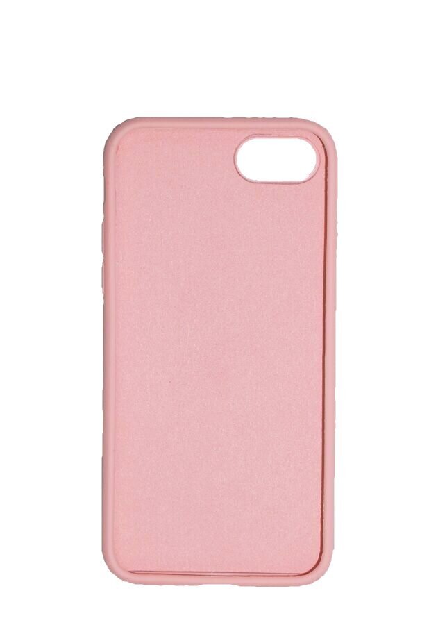 360 aizsardzība- komplekts silikona vāciņš iPhone 7/8 rozā (flamingo) un aizsargstikls balts cena un informācija | Ekrāna aizsargstikli | 220.lv