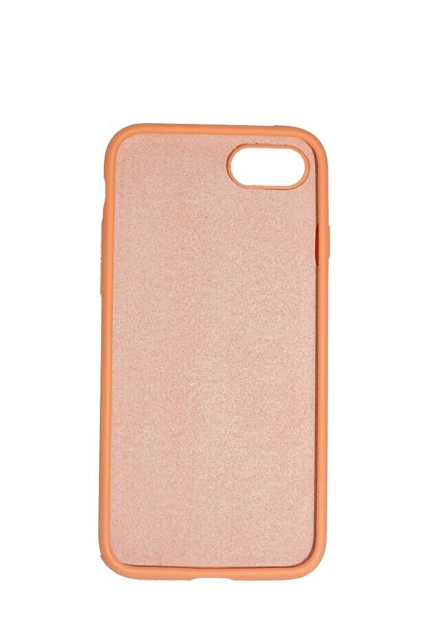 360 aizsardzība- komplekts silikona vāciņš iPhone oranžs (tangerine) un aizsargstikls balts cena un informācija | Ekrāna aizsargstikli | 220.lv