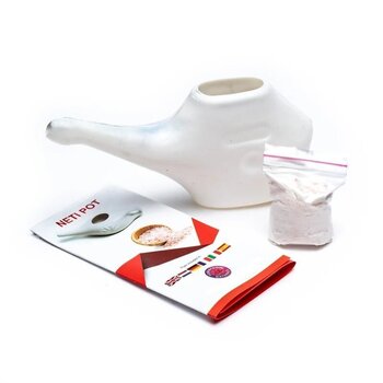 Пластиковый контейнер для чистки-мытья носа Neti Pot, 150мл цена и информация | Первая помощь | 220.lv