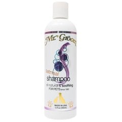 Mr. Groom Oatmeal Shampoo гипоаллергенный овсяный шампунь для раздраженной кожи универсальный для всех типов кожи 355мл цена и информация | Косметические средства для животных | 220.lv