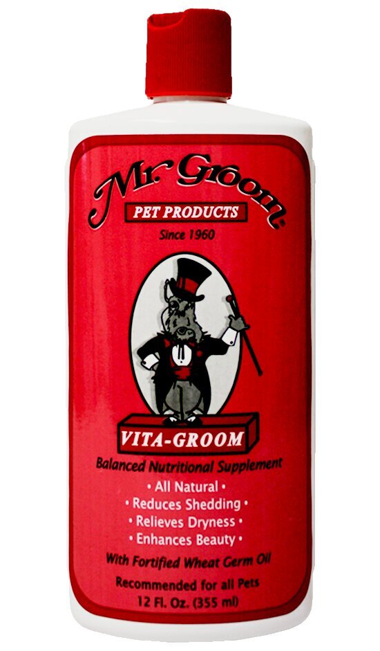Mr. Groom Vita Groom uztura bagātinātājs kaķiem un suņiem 355ml цена и информация | Vitamīni, uztura bagātinātāji, pretparazītu līdzekļi suņiem | 220.lv