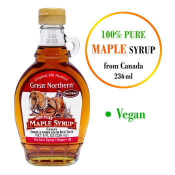 100% чистый, натуральный кленовый сироп из Канады, 100% Pure Maple Syrup, 236мл цена и информация | Соусы | 220.lv
