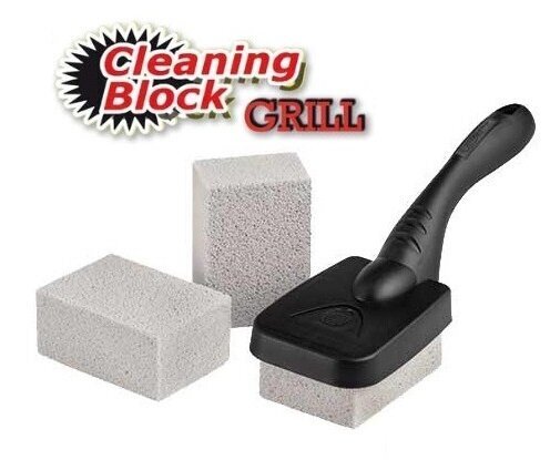 Bloks ar rokturi kvēpu tīrīšanai Cleaning Block Grill, 8 gab. cena un informācija | Tīrīšanas piederumi | 220.lv