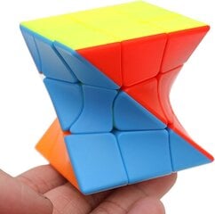 Rotaļlieta deformēts Rubika kubs 3x3, bez uzlīmēm cena un informācija | Galda spēles | 220.lv