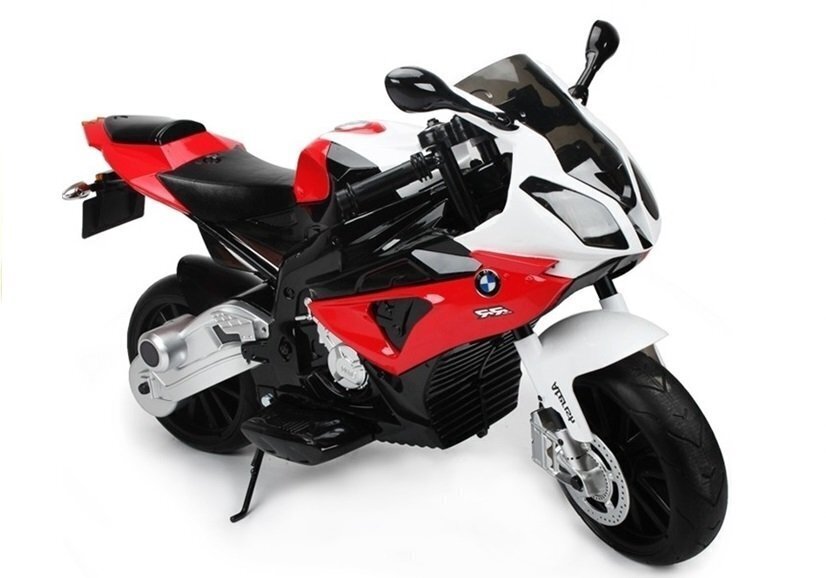 Elektriskais motocikls BMW S1000RR, sarkans цена и информация | Bērnu elektroauto | 220.lv