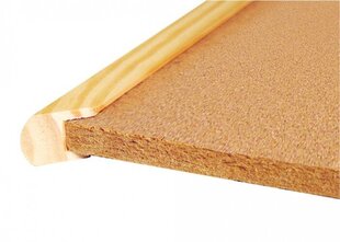 <p>Стандартная деревянная рама Esselte Pinboard Cork, 120x90 см</p>
 цена и информация | Канцелярия | 220.lv