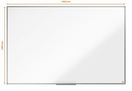 Tāfele Whiteboard Nobo Essence Steel (1905212), 1500x1000 mm cena un informācija | Kancelejas preces | 220.lv