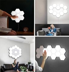 Moduļu sienas LED lampa ar skārienjutīgu virsmu cena un informācija | Interjera priekšmeti | 220.lv