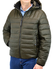 Куртка мужская Indaco 1098, зеленая цена и информация | Мужские куртки | 220.lv