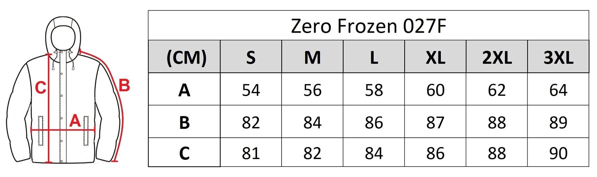 Jaka ar kažokādu vīriešiem Zero Frozen 027F cena un informācija | Vīriešu virsjakas | 220.lv