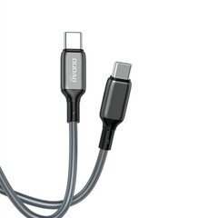 Dudao PD USB Type C - USB Type C cable wire 100W 1m grey (L5HT) cena un informācija | Savienotājkabeļi | 220.lv