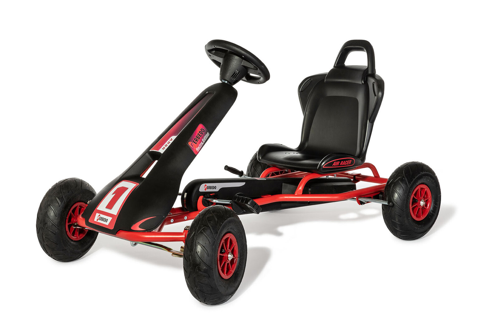 Kartings ar pedāļiem Ferbedo GoKart AR 8R 112012 cena un informācija | Rotaļlietas zēniem | 220.lv