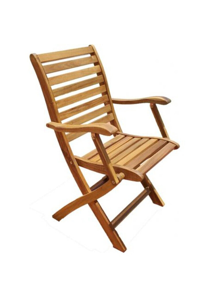Saliekamais krēsls Sepang Deluxe, brūns cena un informācija | Dārza krēsli | 220.lv