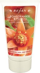 Roku krēms-sviests "Pomegranate & Papaya" REFAN cena un informācija | Ķermeņa krēmi, losjoni | 220.lv