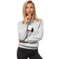 Gaiši pelēks sieviešu džemperis ar kapuci "Lama" JS/W01-45591-XXL cena un informācija | Jakas sievietēm | 220.lv