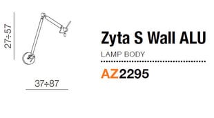 Рама настенного светильника Azzardo Zyta AZ2295 цена и информация | Настенные светильники | 220.lv