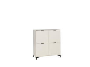 Kumode ADRK Furniture LEN02, balta цена и информация | Комоды | 220.lv