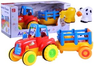 Игрушечный трактор с животными цена и информация | Игрушки для малышей | 220.lv