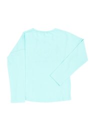 Мятная кофточка для девочки с вышитыми мотивами. цена и информация | Рубашки для девочек | 220.lv
