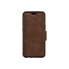 Кожаный чехол-книжка Otterbox Strada для Samsung Galaxy S9, коричневый цена и информация | Чехлы для телефонов | 220.lv