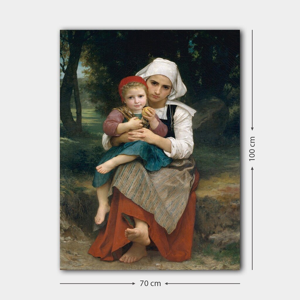 Reprodukcija Bretoņu brālis un māsa cena un informācija | Gleznas | 220.lv