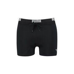 Peldbikses vīriešiem Puma Swim Men Logo 90765704, melnas cena un informācija | Peldšorti, peldbikses | 220.lv