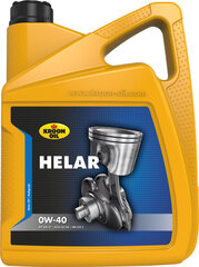 Kroon-Oil Helar 0W-40 sintētiskā eļļa, 5 L cena un informācija | Motoreļļas | 220.lv