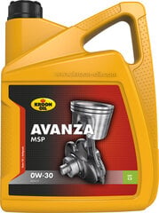 Kroon-Oil Avanza MSP 0W-30 sintētiskā eļļa, 5 L цена и информация | Моторное масло | 220.lv