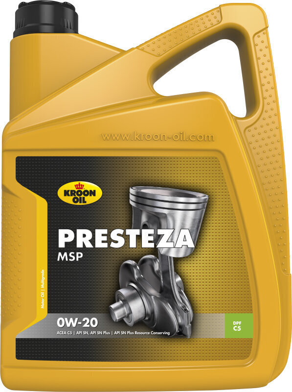 Kroon-Oil Presteza MSP 0W-20 motoreļļa, 5 L цена и информация | Motoreļļas | 220.lv