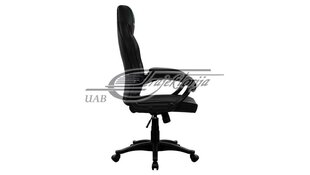 Spēļu krēsls AeroCool EC1 AERO-EC1-B, melns cena un informācija | Biroja krēsli | 220.lv