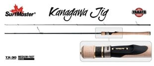 Spinings SURF MASTER “Yamato KANAGAWA Jig TX-30” YS5008 2X cena un informācija | Makšķeres, spiningi, makšķeru turētāji un statīvi | 220.lv