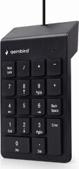 Gembird KPD-U-02 cena un informācija | Klaviatūras | 220.lv